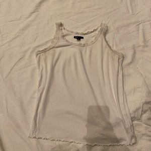 Gap kids white tank top